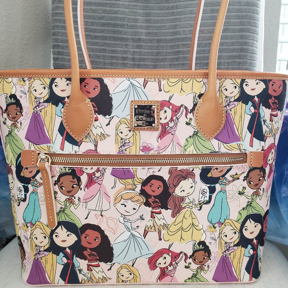 Dooney & Bourke Disney Animators Multi Princess Tote